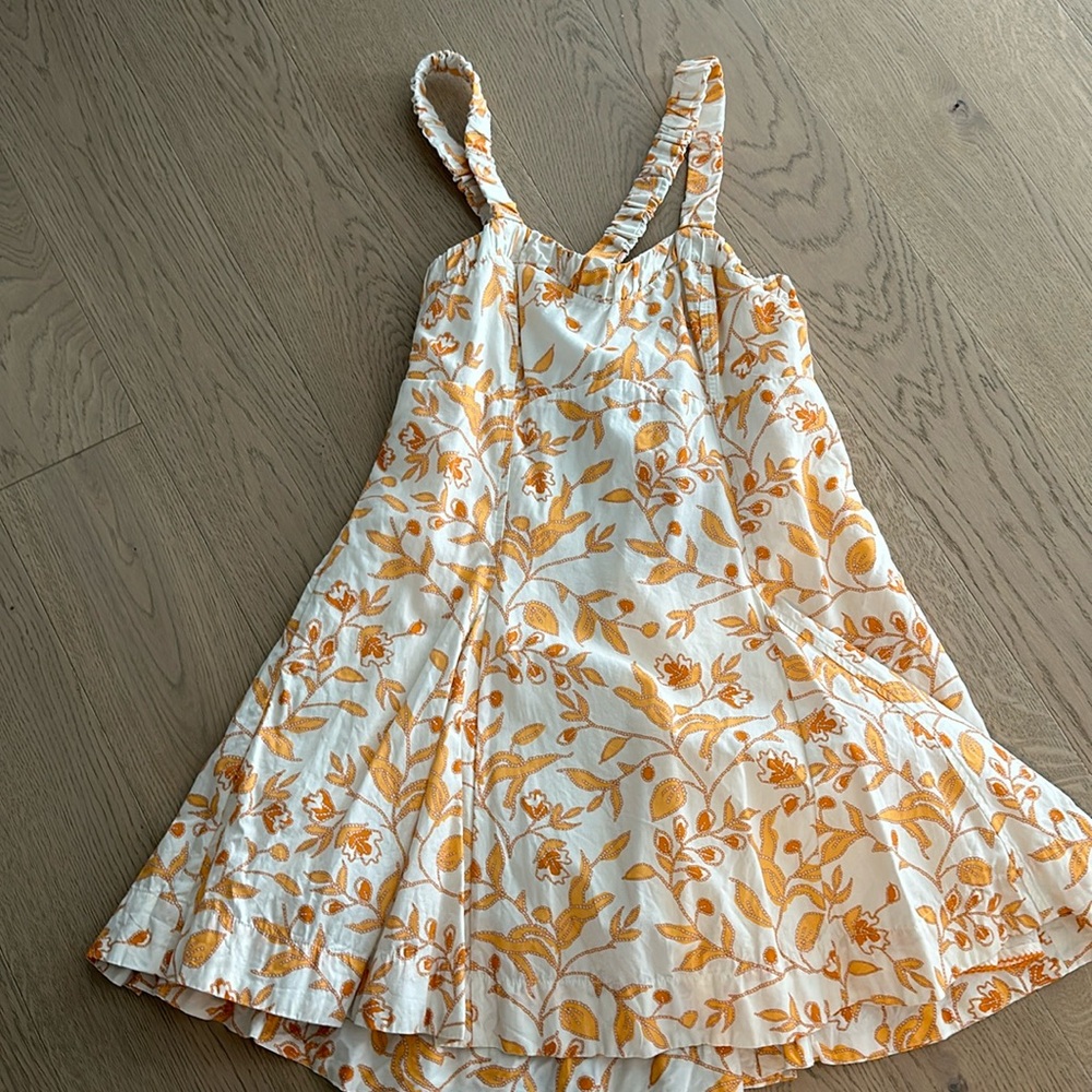 Anthropologie sundress.  Cotton. Easy-care and adorable.